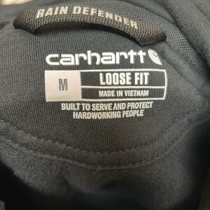 Carhartt Rain Defender Loose Fit Heavyweight 1/4 Zip Hoodie Sweatshirt NWT New